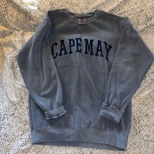 Distressed Cape May Crewneck Sweatshirt